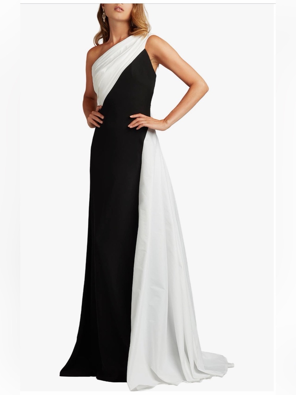 Tadashi Shoji Arda One Shoulder Gown